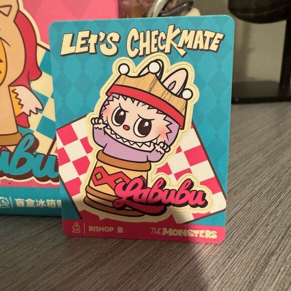 BrandâNew in Box THE MONSTERS Letâs Checkmate Fridge Magnet - Bishop - Picture 2 of 4